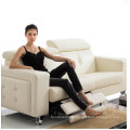 Wohnzimmer Sofa mit modernem echtem Leder Sofa Set (404)